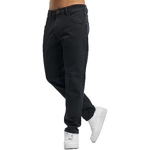 JACK & JONES Male Tapered Fit Jeans Frank Leen Cropped CJ 829 Jeans zwart, Zwarte jeans
