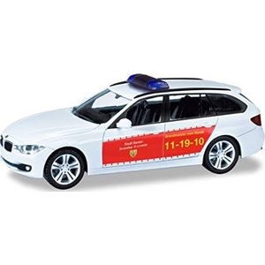 herpa 094894 BMW 3-serie Touring ""Brandweerman Goslar"" miniatuur om te knutselen en cadeau kleurrijk