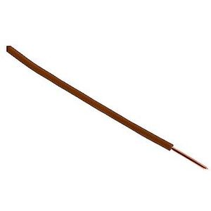 Stroomkabel H07V-U 1,5 mm² bruin - 25 m - Zenitech