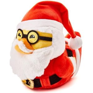 TUBBZ Santa Claus Collectable Rubber Duck Plushie - officieel Numskull product - pluche dier voor seizoensgebonden kerstfilm en tv