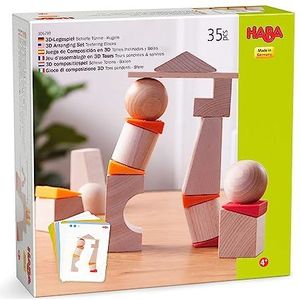 HABA 3D-montageset, houten speelgoed voor kinderen, 4 jaar, 306793, 306793