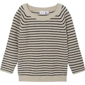 Name It Nmmfemads Ls Knit Pullover voor jongens, Peyote Melange, 98, Peyote Melange