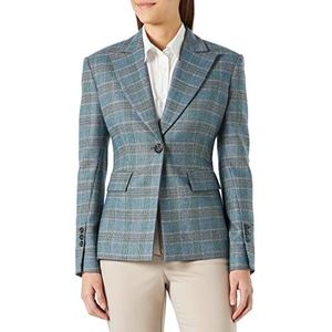 Pinko Evelina 3 Flanellen Dise Blazer Damesjas, En7_Mult.octaan/Roze