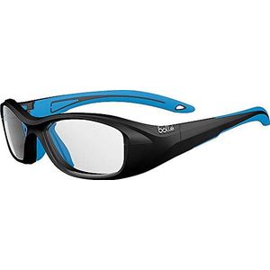 Bollé Swag sportbril veiligheidsbril unisex kinderen, zwart/blauw elektrisch, mat