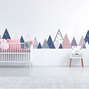 Ambiance Muurstickers voor kinderen, decoratie babykamer, muursticker, reuzenArika, 110 x 185 cm