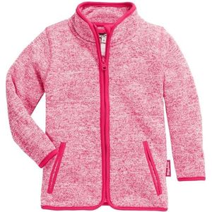 Playshoes Strickfleece-jas voor kinderen, uniseks, 1 stuk, Roze