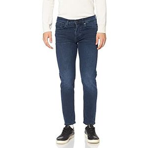 SELECTED HOMME Male Slim Fit Jeans 4072 - Comfort Stretch Blauw Zwart 3234Blue Black Denim, Blauw Zwart Denim
