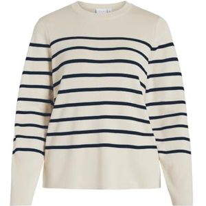 VILA Vimaka L/S gebreide trui / 1 x Vimaka L/S gebreide trui voor dames (1 stuk), Berk, L