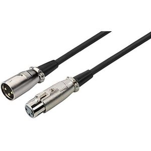 Img Stage Line MEC-100/SW microfoonkabel XLR/XLR - 1 m