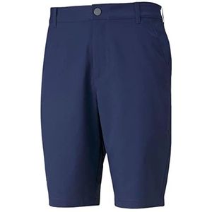 PUMA Golf Tech geweven shorts voor heren, marineblauw, 50