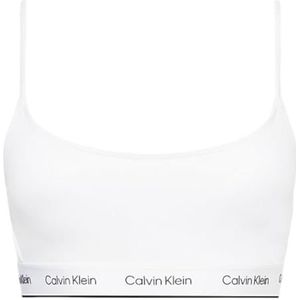 Calvin Klein Bralette-Rp KW0KW02425 dames bralette-Rp wit L, Wit