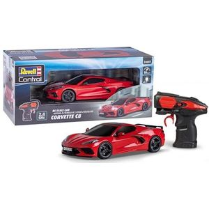 Revell - Corvette C8 - RC Sport Auto - Rood - 2,4GHz - Kant en Klaar