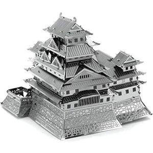 Metal Earth 3D-model kasteel Himeji ��– 3D-puzzelmodel van metaal – bouwset voor volwassenen – 7,1 x 6,8 x 5,9 cm