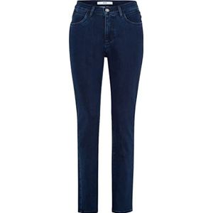 BRAX Mary Dames 5 Pocket Jeans Broek in Winterqualit t, donkerblauw gebruikt