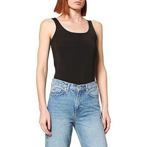 IPEKYOL Basic ronde top voor dames, zwart.