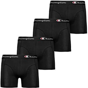 Champion Set van 4 boxershorts voor heren, zwart.