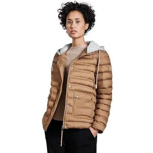 Street One A202044 Damesjas met afneembare capuchon, Crème Bruin