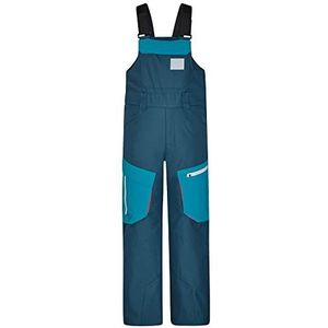 Ziener AKANDO-BIB Skibroek voor jongens, skibroek, bretels, waterdicht, warm marineblauw, 116