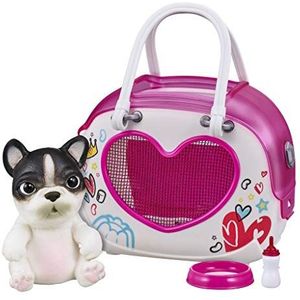 Little Live 700015503 interactief dier met een tas/hondenhouder, voor jongens en meisjes vanaf 5 jaar, diverse kleuren en modellen.