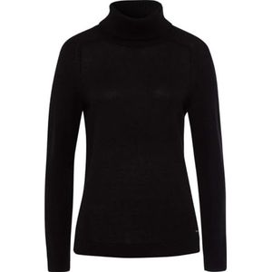 BRAX Style Lea Wool Mix Sweatshirt voor dames, zwart.