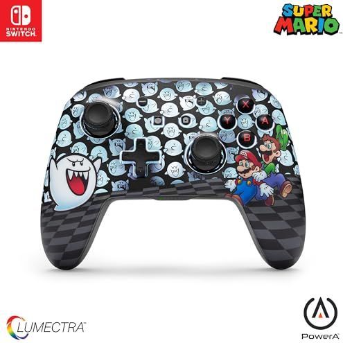 PowerA Enhanced Wireless Controller for Nintendo Switch with Lumectra - Peek-A-Boo