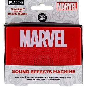 Paladone Marvel Sound Effect Machine | Officieel gelicentieerd product van superhelden, rood, maat M