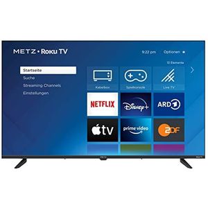 METZ Blue Roku 32MTD3011Z 32 inch HD Smart TV met Triple Tuner, TV met wifi, LAN, HDMI, USB, 2 maanden RTL + gratis