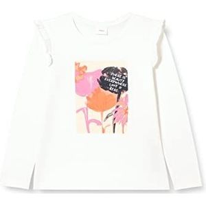 s.Oliver T-shirt met lange mouwen T-shirt met lange mouwen voor meisjes, Wit