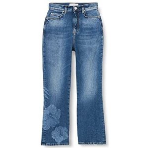 Pinko Belen Boot Cut Denim Laser TRO Jeans pour Femme, Pju_lavaggio Vintage moyen, 30