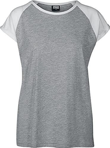 Urban Classics - Contrast Raglan top Grijs