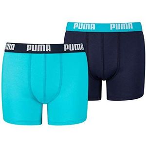 PUMA Basic boxershorts voor jongens (2 stuks), Lichtblauw