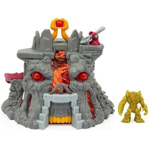 GORMITI - Speelset Legends Vulcano, met vele speelfuncties, waaronder het actiefiguur Magmion van het Vuur, gouden versie, voor kinderen vanaf 4 jaar, GRL01000, Giochi Preziosi,