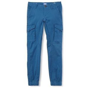 JACK&JONES JUNIOR Jpstpaul Jjflake Akm 542 Noos Jnr cargobroek voor jongens, Blauwe aanduiding