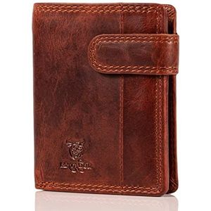 MATADORÂ® Kleine 561 portemonnee met lus om te sluiten, vintage bruin