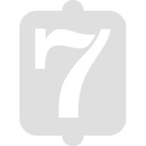 Algon Verjaardagstaart sjabloon wit nummer 7