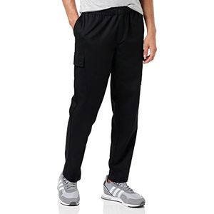 JACK & JONES Jpstbill Jjsnap Cargo Jogger Nor Cbo Cargobroek voor heren, zwart.