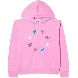 Champion Legacy Graphic Shop G Ultralight Powerblend Fleece Sweatshirt met capuchon voor meisjes, fuchsia
