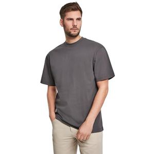 Urban Classics T-shirt met korte mouwen voor heren met afhangende schouders, 100% katoenen jersey, 6XL grande taille