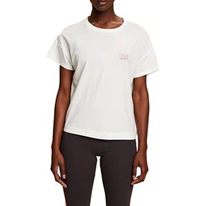 Esprit Rcs T-shirt Wandelhemd voor dames, Ruw wit