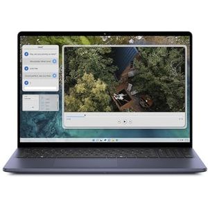 Dell Inspiron 16 5645 laptop, AMD Ryzen 7-8840U processor, 16 inch FHD+ display, 16 GB RAM, 1 TB SSD, AMD UMA graphics, Windows 11 Home - toetsenbord met achtergrondverlichting Frans AZERTY, indigo