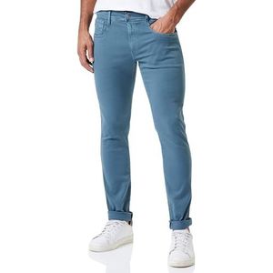 Replay Anbass Hyperflex Colour Xlite Jeans voor heren, vliegtuig blauw 292