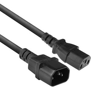 ACT C13 – C14, 10,0 m, elektrische kabel, 10 m, C13-koppeling, C14 – elektrische kabel (10,0 m, 10 m, stekker/bus, C13-koppeling, C14-koppeling, 230 V, zwart)
