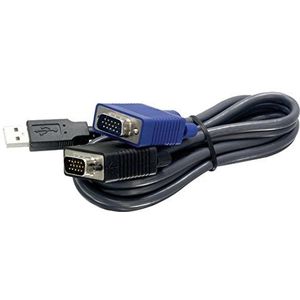 TRENDnet KVM-kabel, stekker (USB + VGA), 180 cm, TK-CU06