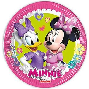 Procos Minnie Happy Helpers Minnie Happy Helpers FSC-papieren borden, grootte 20 cm, 8 stuks