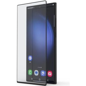 Hama Beschermglas voor Samsung Galaxy S24 Ultra (glasbescherming met hardheid 9H, krasbestendig en schokbestendig, gehard veiligheidsglas beschermingsklasse 7, displaybescherming