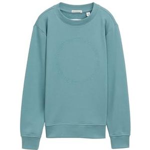 TOM TAILOR Sweat-shirt pour garçon, 14493 - Vert fumé, 128