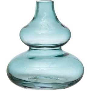 Bloomingville Glas, blauwe vaas