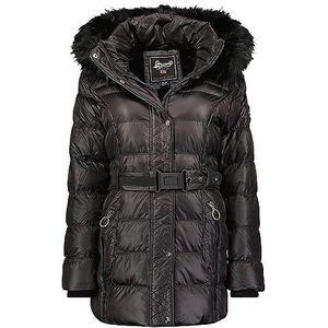 Geographical Norway Aimeraude Lady Parka, dames, dames, zwart.