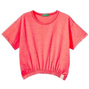 United Colors of Benetton T-shirt 37ykc10au T-shirt voor meisjes (1 stuk), Arancioni 90g