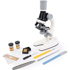 EXPLORA - Optische microscoop – wetenschappelijk experiment – 546032 – 10 stuks – studie van cellen – biologie – ontdekkingsset – spel voor kinderen – wetenschappelijk – vanaf 6 jaar